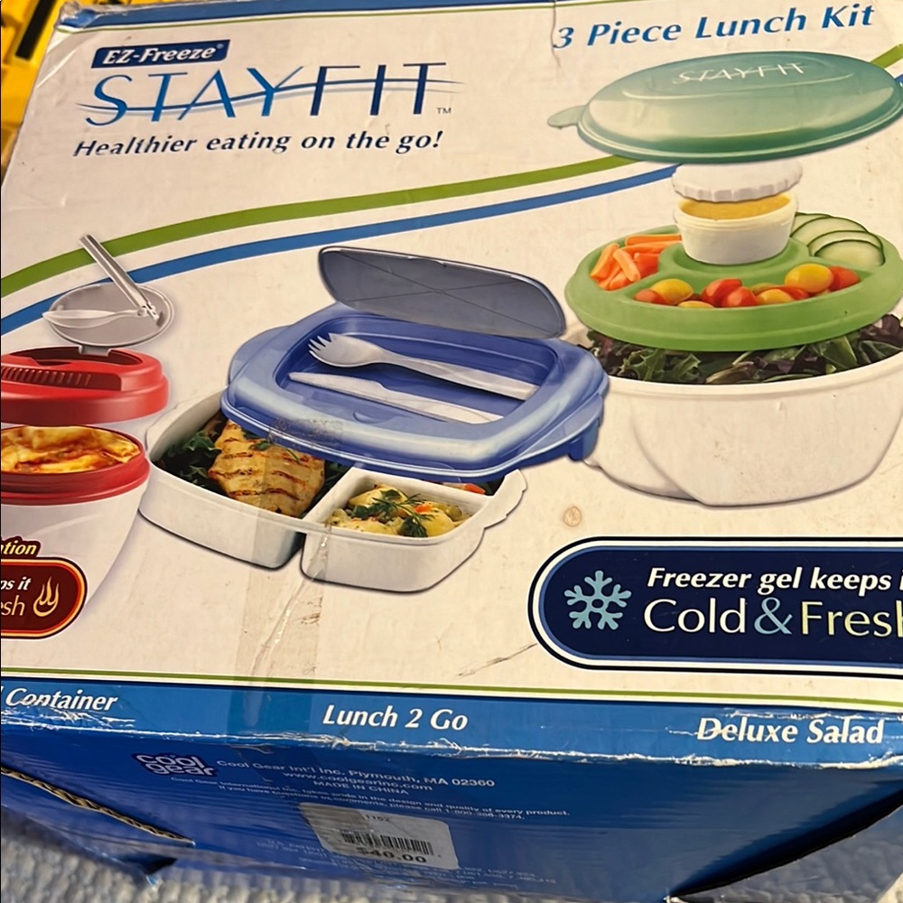 Freeze Blue and Green Food Storage Kit for Kitchen